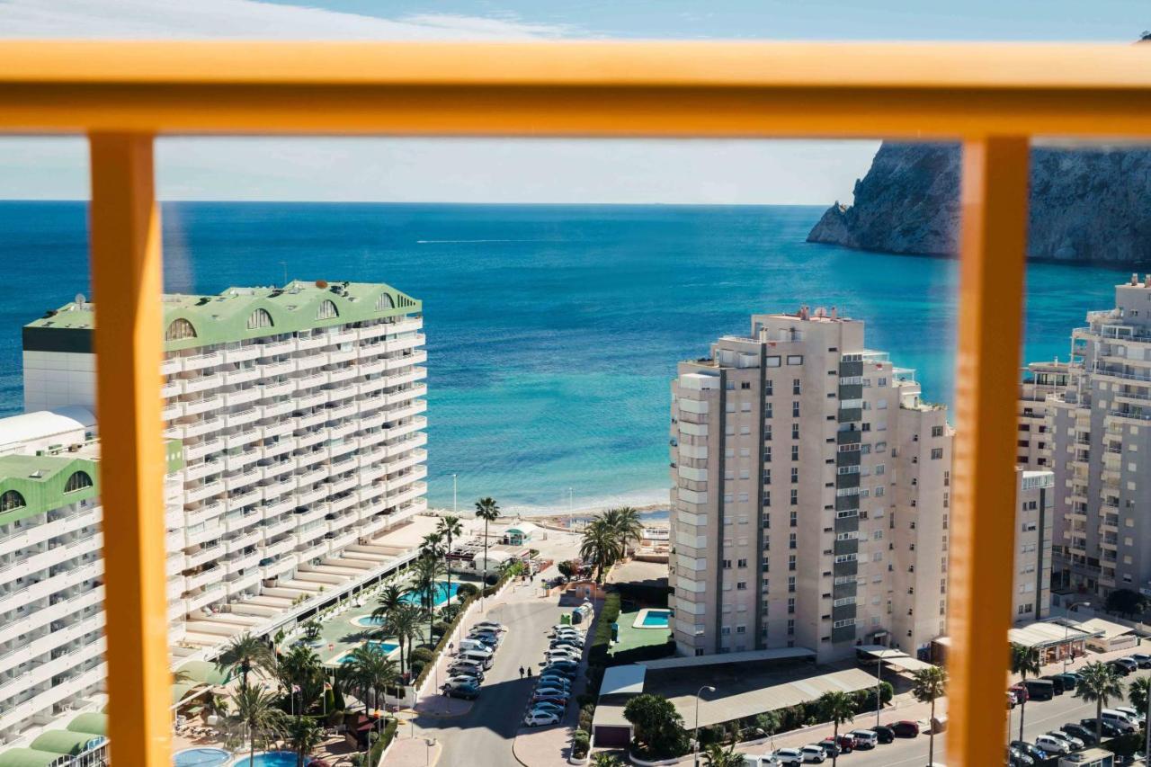 En La Playa. Planta 19. Vistas Espectaculares. 2 Terrazas. Apartman Calpe Kültér fotó