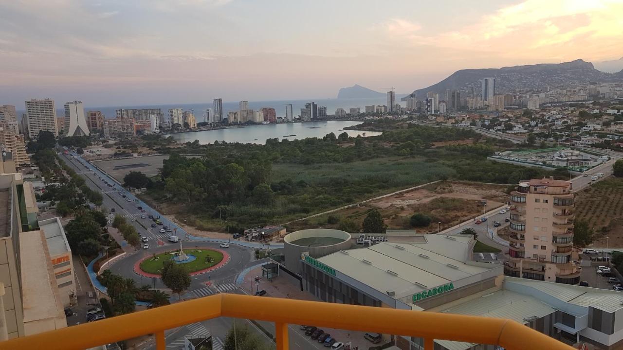 En La Playa. Planta 19. Vistas Espectaculares. 2 Terrazas. Apartman Calpe Kültér fotó